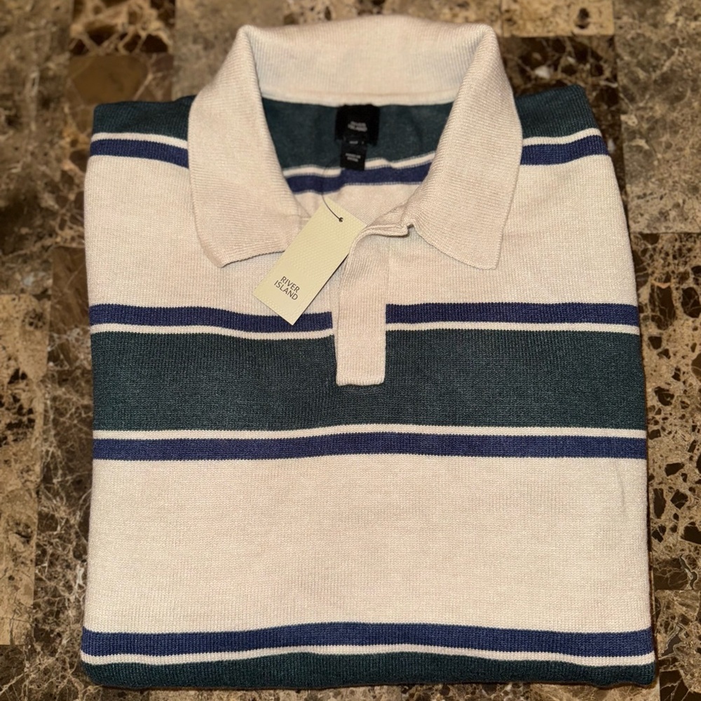 Brand new Men’s long sleeve Polo shirt